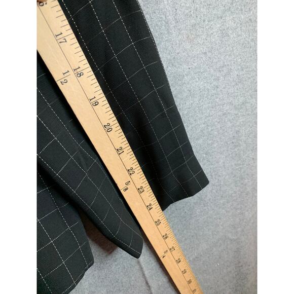 Hillard & Hanson Suits Womens Size 16 Black Formal Top Blazer - Picture 5 of 7